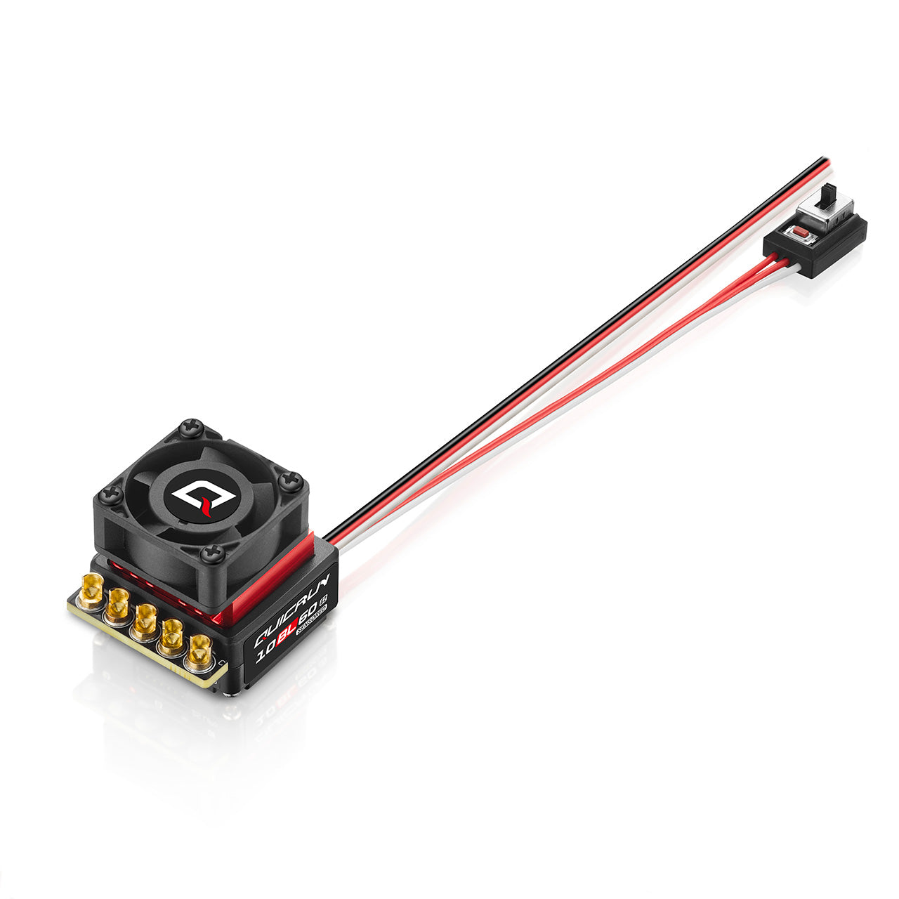 Contrôleur à capteur brushless Hobbywing QuicRun 10BL60 G2 60A 2s - HW30108001 - Breizh Modélisme.