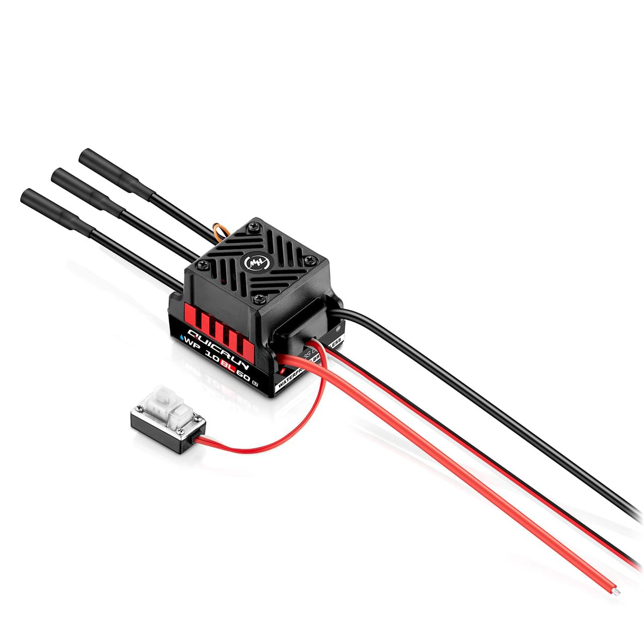 Contrôleur brushless Hobbywing QuicRun WP10BL60 G2 60 A 2-3S 1/10 - HW30107300
