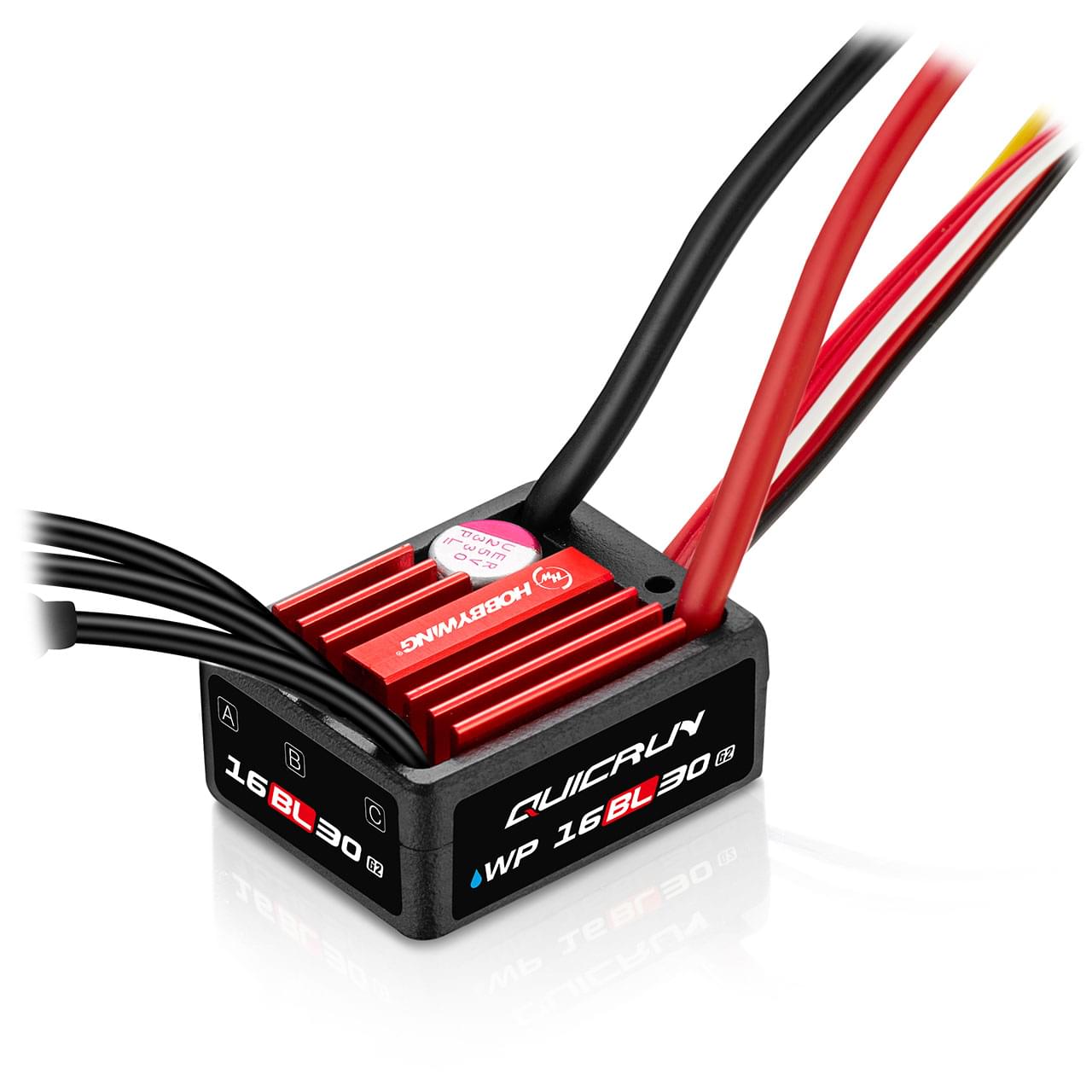 Contrôleur brushless Hobbywing QuicRun WP16BL30 G2 30A 2-3S 1/16 - HW30110001
