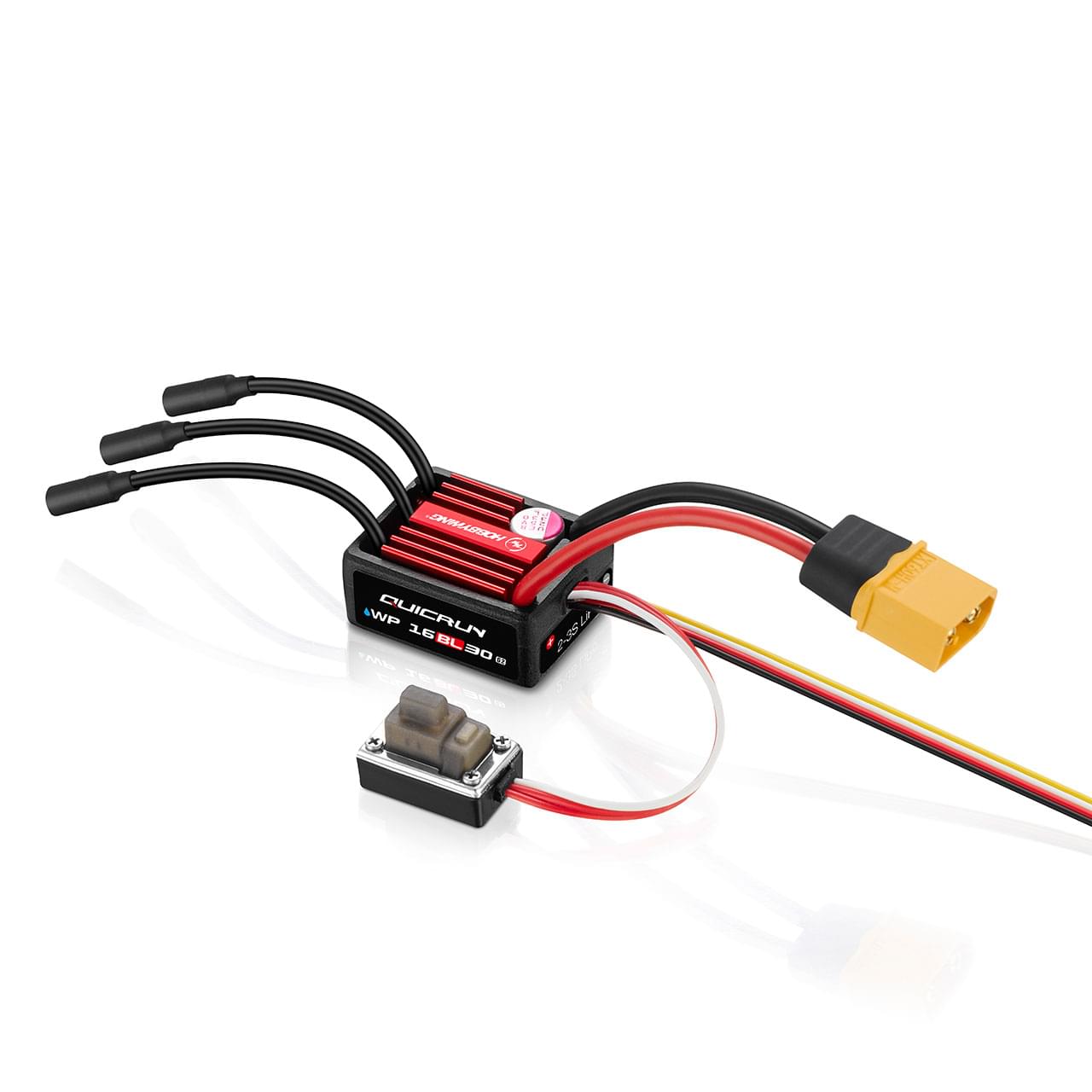Contrôleur brushless Hobbywing QuicRun WP16BL30 G2 30A 2-3S 1/16 - HW30110001