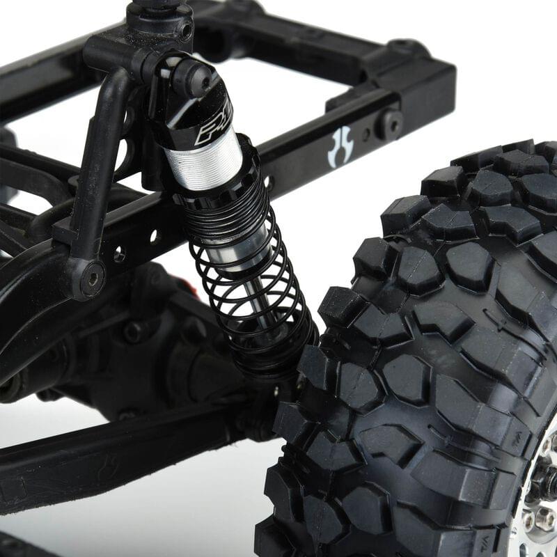 2 Amortisseurs Crawler 1/10 avant/arrière 90/95 mm Proline 6343-00 - Breizh Modélisme.