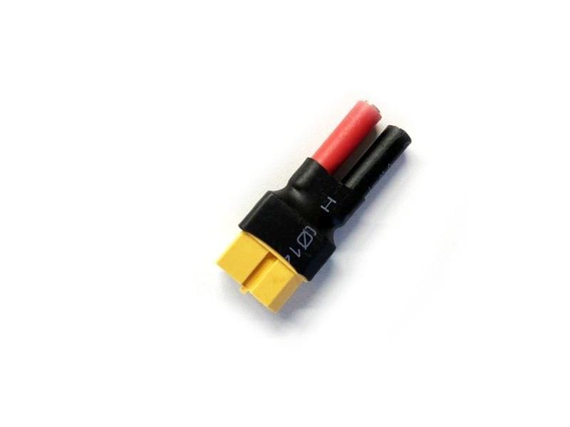 Adaptateur de charge XT60 vers PK 4mm - Breizh Modélisme.