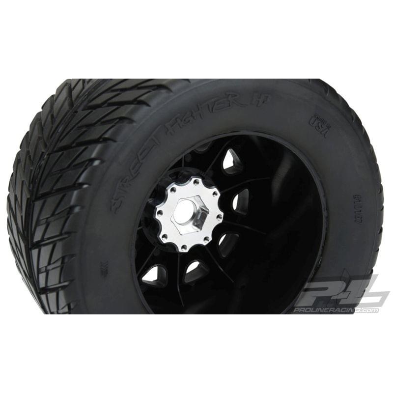 Adaptateur hexagonal Alu (x2) Pro-Line pour Jantes 8x32 3.8 Zéro-Offset - PRO6356-00" - Breizh Modélisme.
