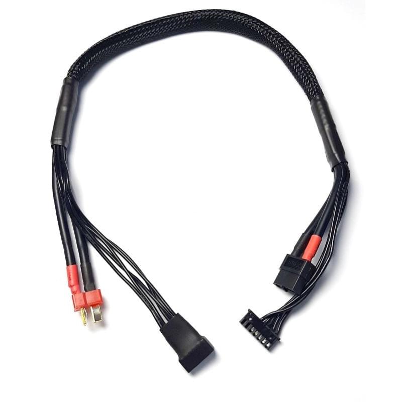 Cordon de charge (2-) 4S avec extension d'équilibreur T-Plug pour Herakles Neo ou similaire (XT60 / XH), 400MM - HSPC029 - Breizh Modélisme.