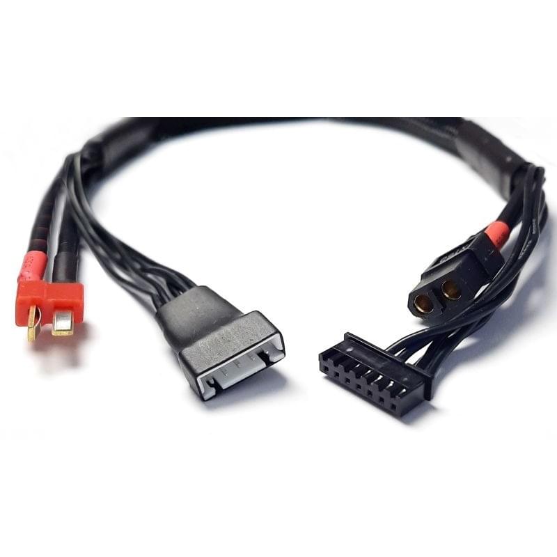 Cordon de charge (2-) 4S avec extension d'équilibreur T-Plug pour Herakles Neo ou similaire (XT60 / XH), 400MM - HSPC029 - Breizh Modélisme.