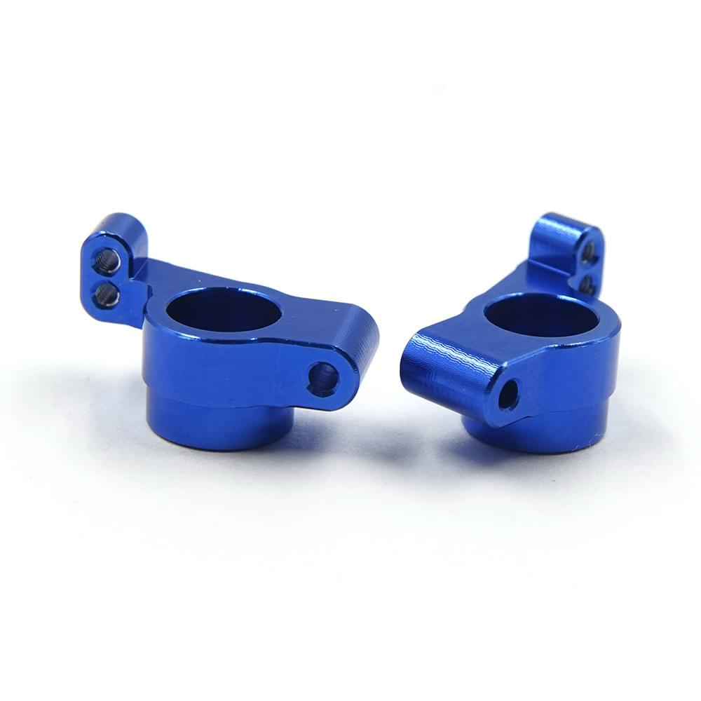 Ensemble de moyeu arrière en aluminium Bleu C pour buggy Losi 1/24 Micro-B 2WD - Breizh Modélisme.