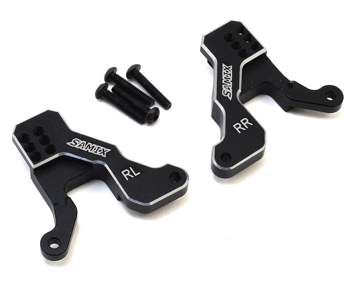 Option TRX4 SAMIX - 2 supports d'amortisseurs arrière en laiton Traxxas TRX-4 - Breizh Modélisme.