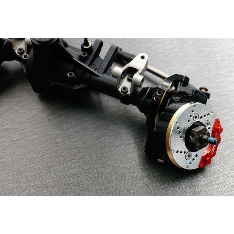 Option TRX4 SAMIX - Ensembles d'étriers en laiton Traxxas TRX-4 - 4413C2H - Breizh Modélisme.