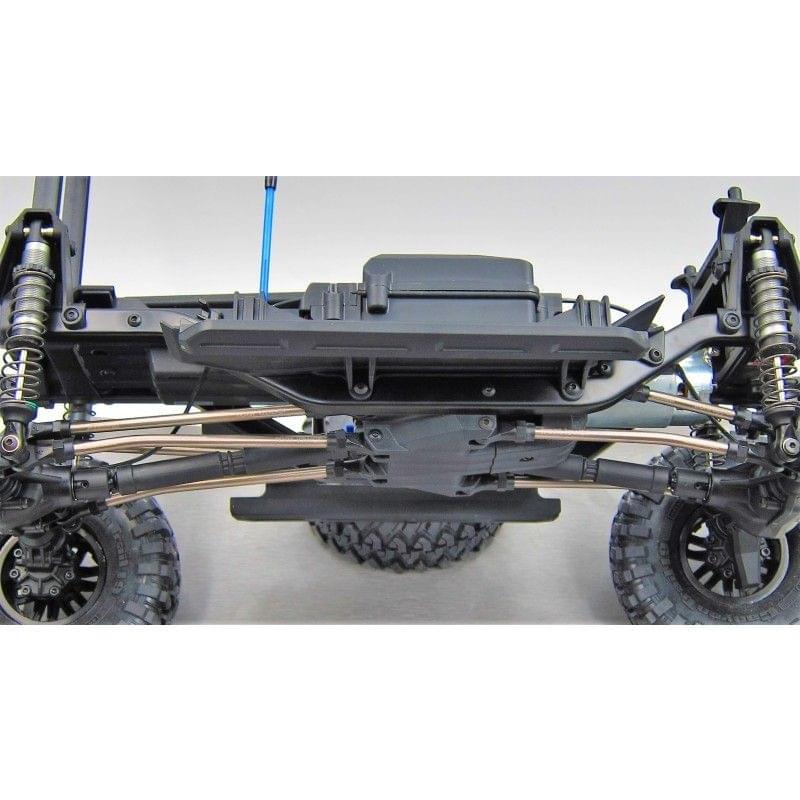 Option TRX4 SAMIX - Kit de liaison en titane à dégagement élevé de 324 mm 8 pièces Traxxas TRX-4 - Breizh Modélisme.