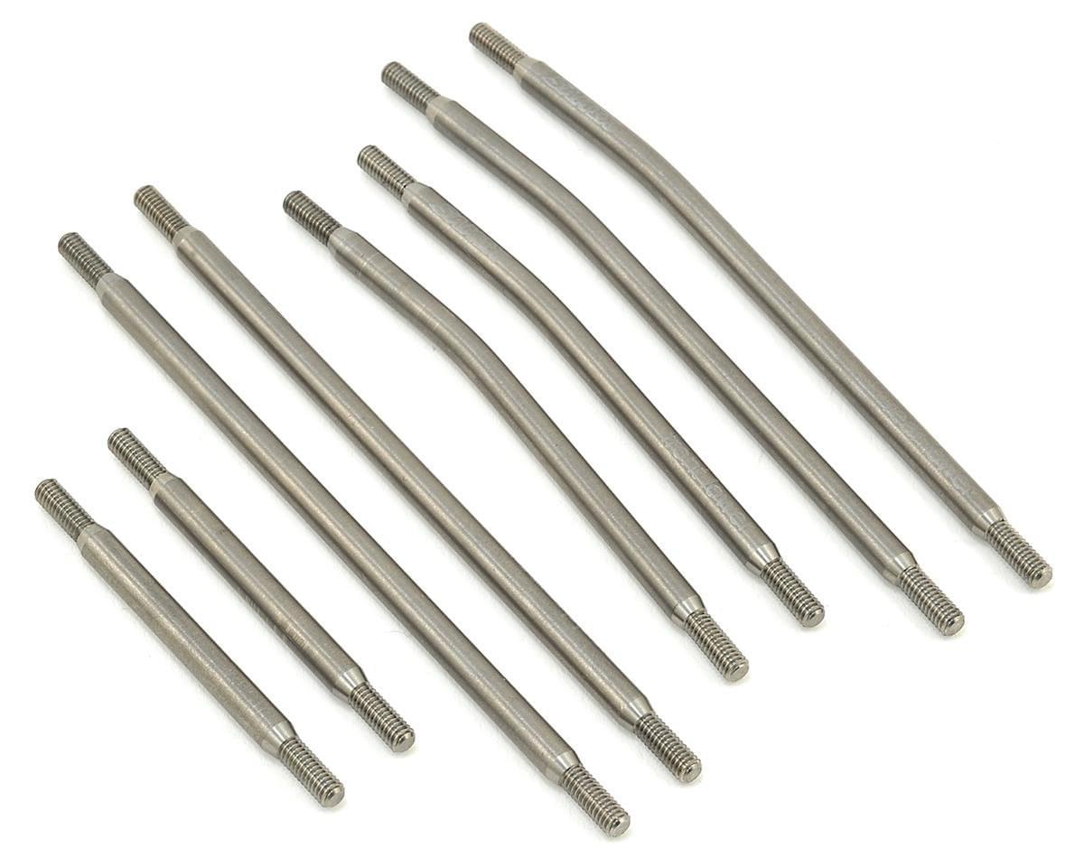 Option TRX4 SAMIX - Kit de liaison en titane à dégagement élevé de 324 mm 8 pièces Traxxas TRX-4 - Breizh Modélisme.