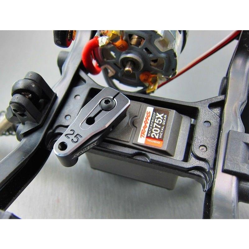 Option TRX4 SAMIX - Palonnier de servo Alu 23T Traxxas TRX-4 - Breizh Modélisme.