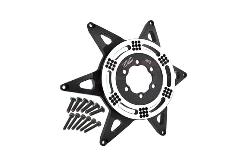 Pièce Option GPM Alu anodisés pour Moto Losi MX - GPMMX0606RBK - Breizh Modélisme.