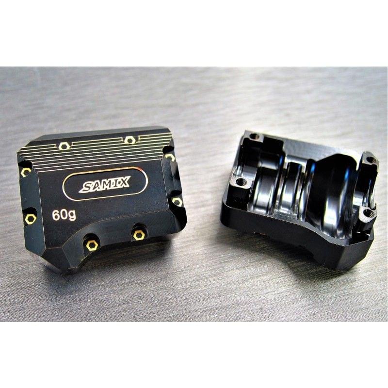 Pièces OPTION Samix Différentiel arrière en laiton couvercle pour TRX-6 (1 pcs) - Breizh Modélisme.