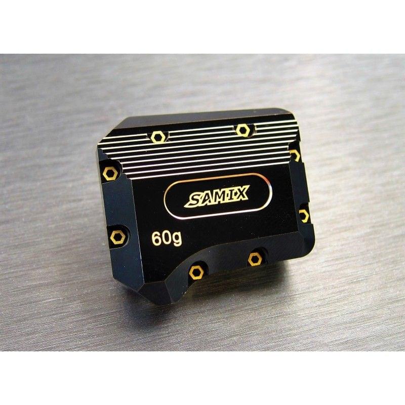 Pièces OPTION Samix Différentiel arrière en laiton couvercle pour TRX-6 (1 pcs) - Breizh Modélisme.