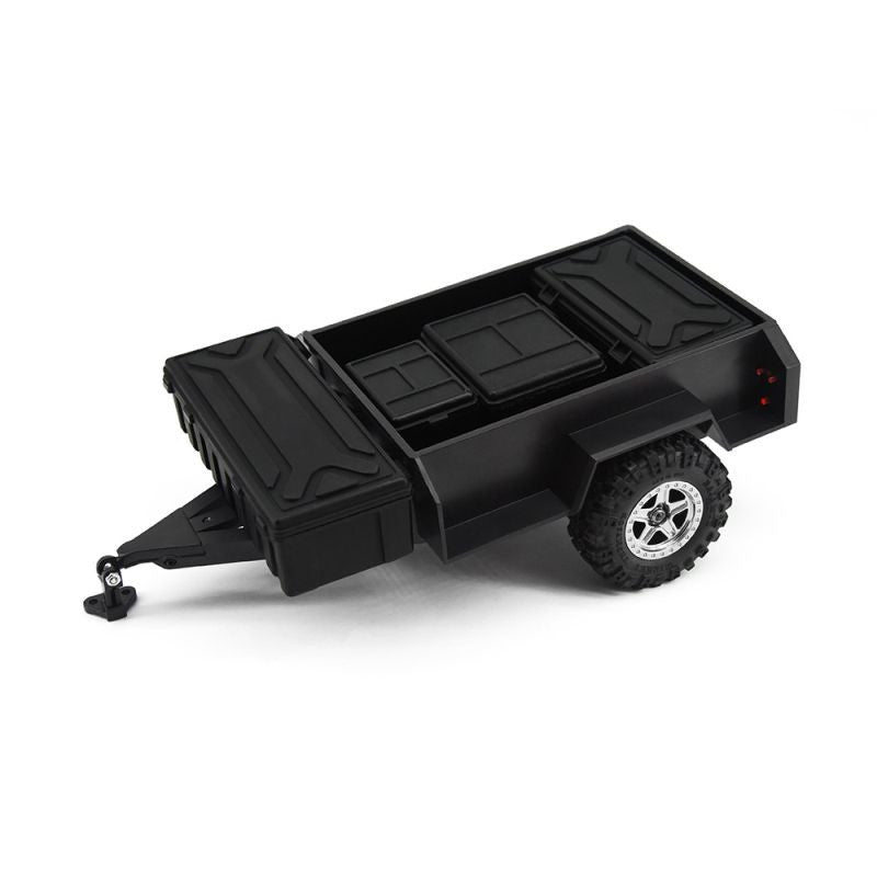 Remorque 1/18 avec boites noires H-SPEED - HSPX053 - Breizh Modélisme.