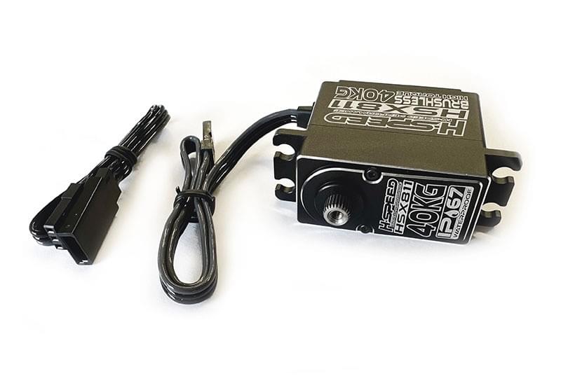 Servomoteur numérique à couple élevé HSX811 40 kg - Breizh Modélisme.