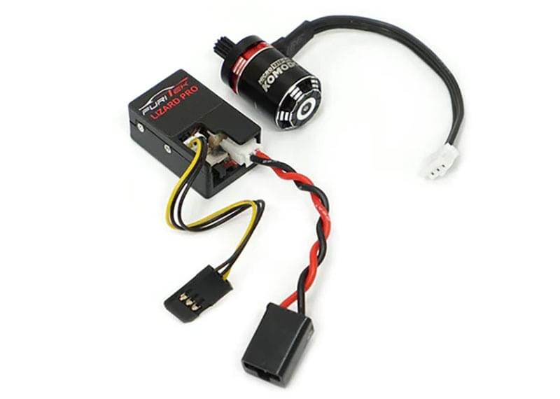 Combo moteur brushless et variateur Stinger 118 Furitek Traxxas TRX-4M - Breizh Modélisme.