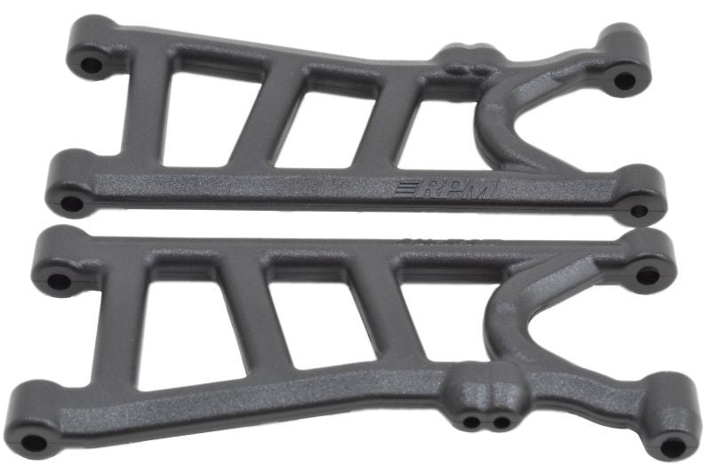 Triangle de suspension arrière noir ARRMA Typhon 4x4 3S BLX - RPM80842 - Breizh Modélisme.