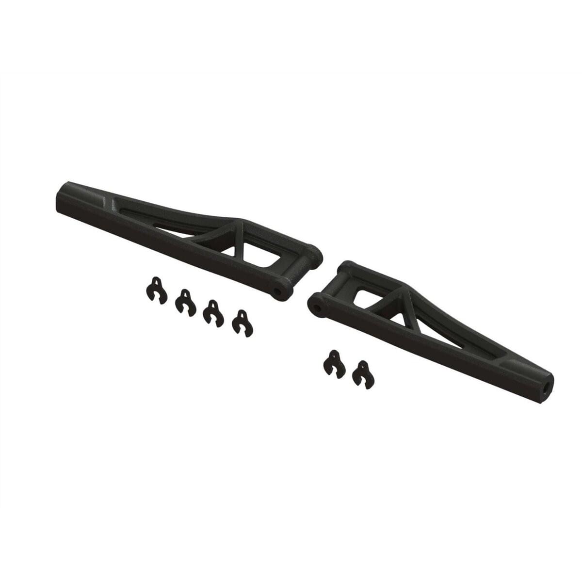 2 Triangles Avant Supérieurs EXB Kraton Roller Arrma AR330655 - Breizh Modélisme.