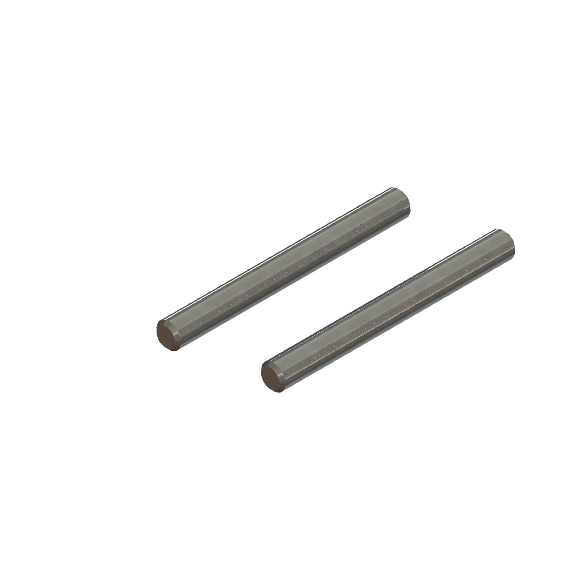 Axe de charnière 2,5x24mm (4) - ARA320751 - Breizh Modélisme.