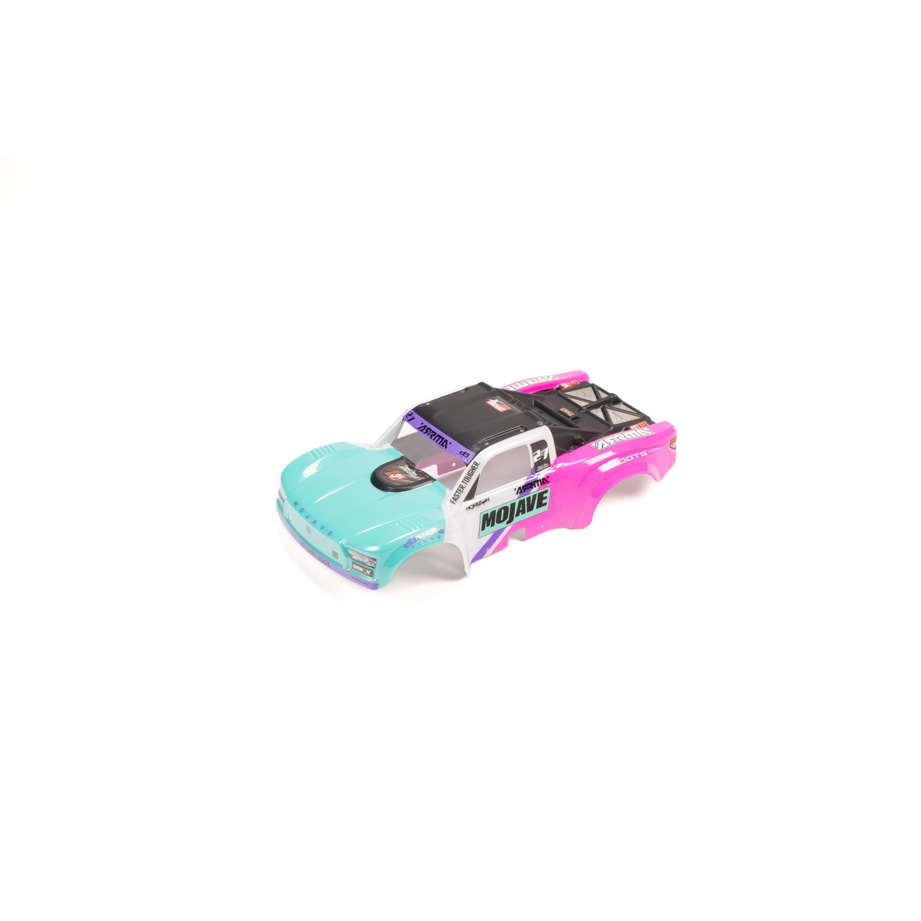 Carrosserie MOJAVE GROM Bleu sarcelle/rose - ARA-1564 - Breizh Modélisme.