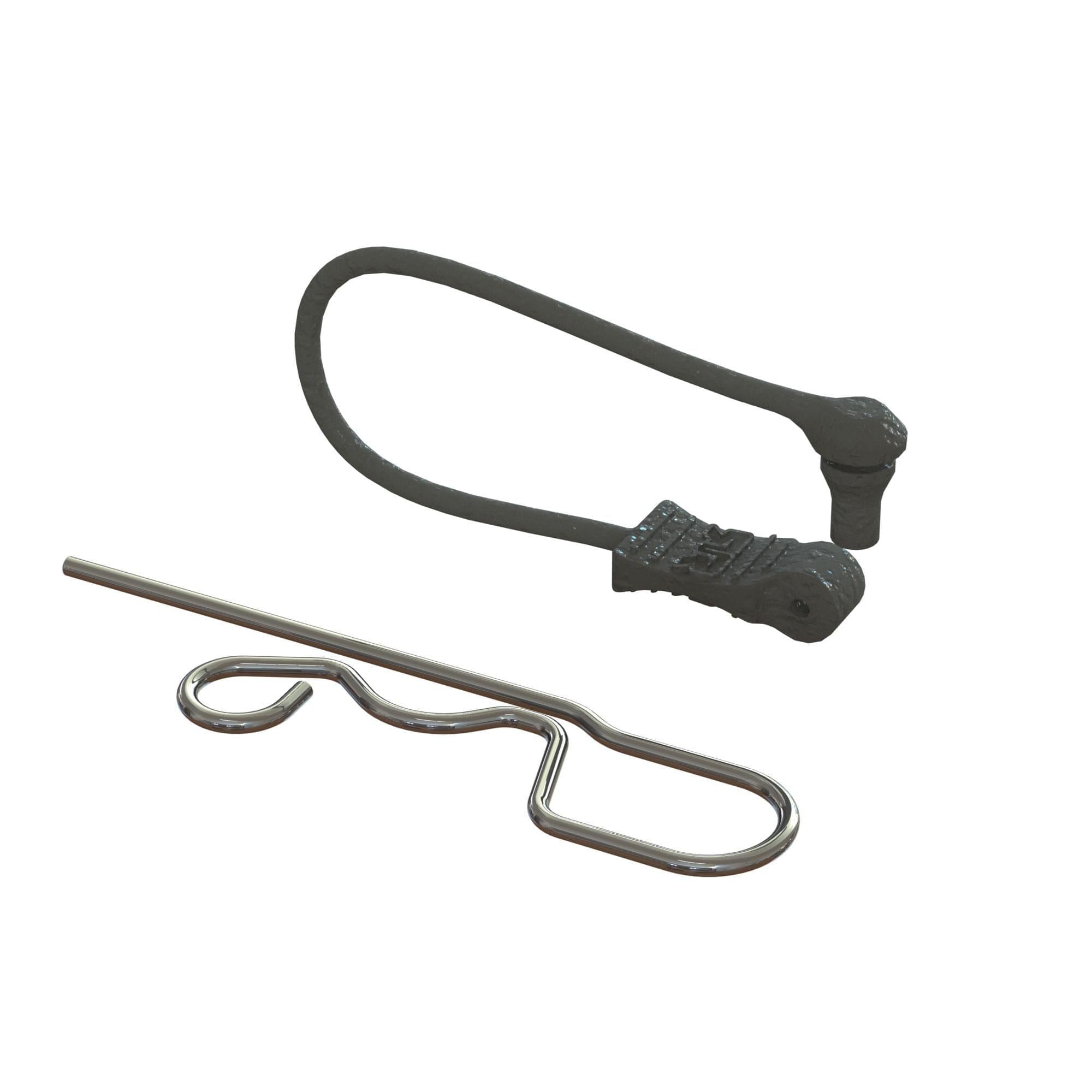 Ensemble de clips à ressort pour montant de carrosserie - ARA320766 - Breizh Modélisme.