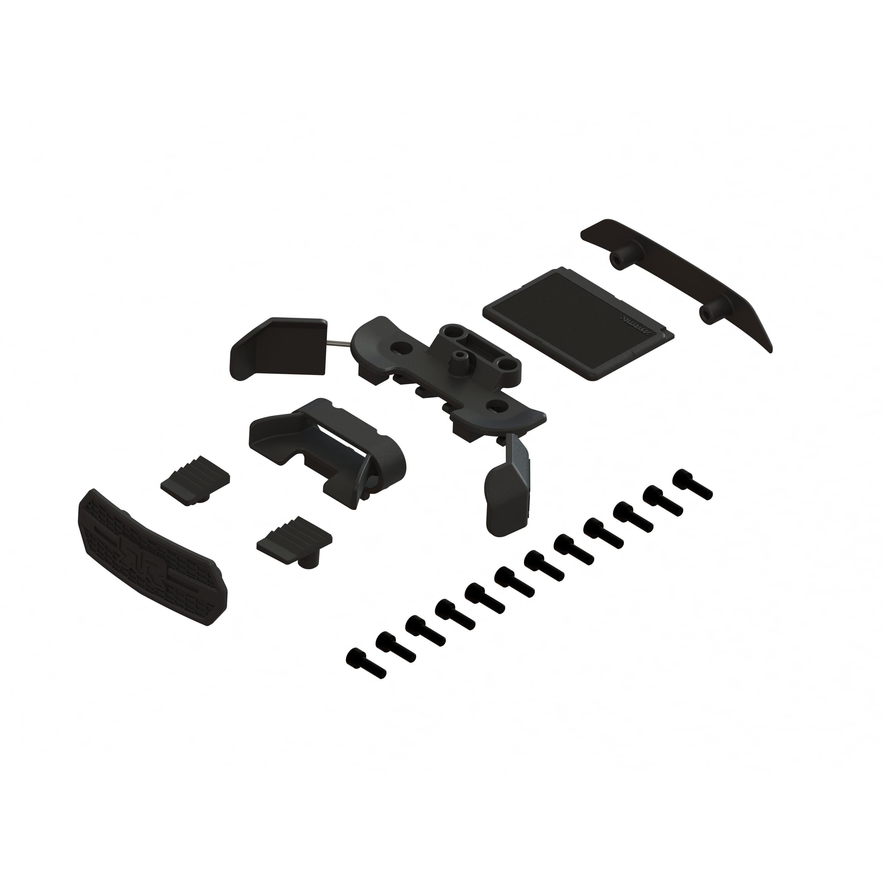Ensemble de pièces de carrosserie pour Monster Truck GROM ARA320803 - Breizh Modélisme.