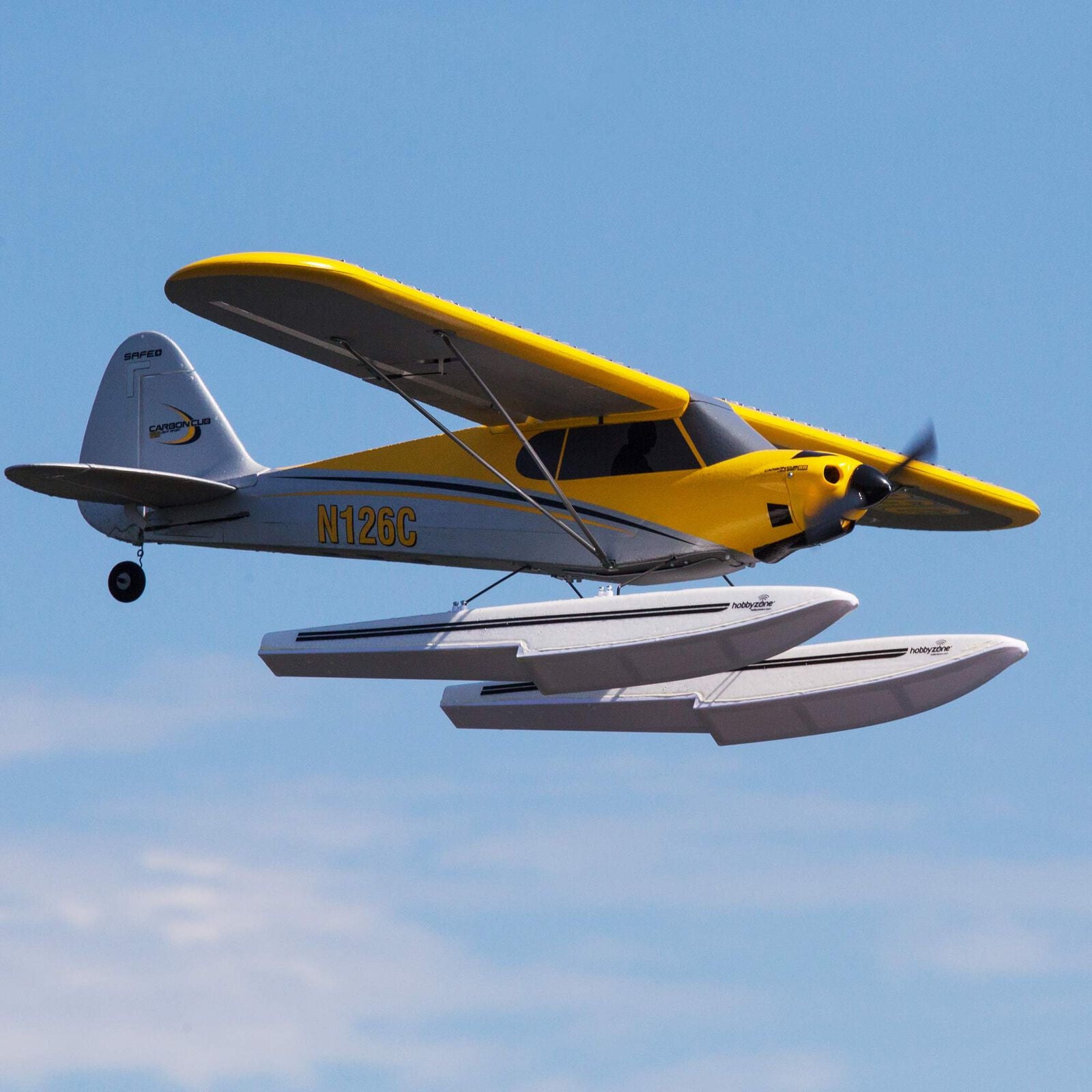 Flotteurs Super cub LP - HBZ7390 - Breizh Modélisme.