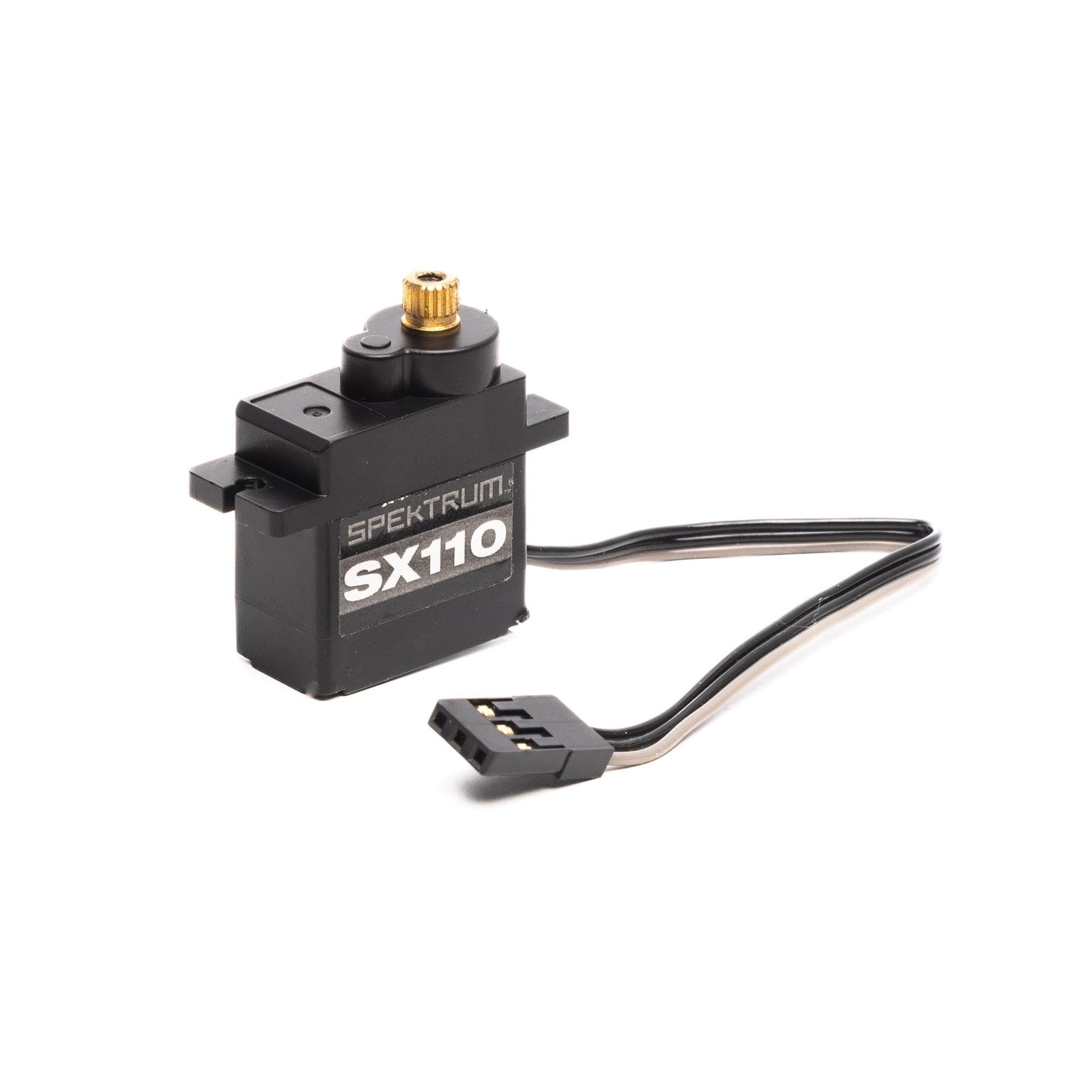 Micro servomoteur à engrenages métalliques - SPMSSX110 - Breizh Modélisme.