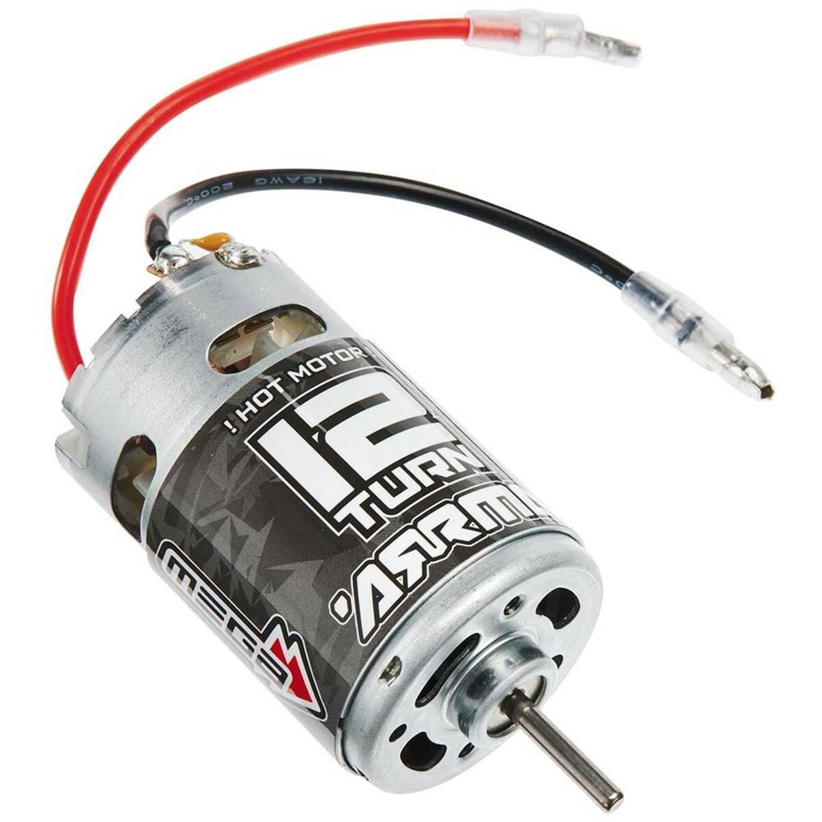 Moteur à charbon Arrma Mega 550 12T AR390175 / ARAG1005 Axe 3,175mm - Breizh Modélisme.