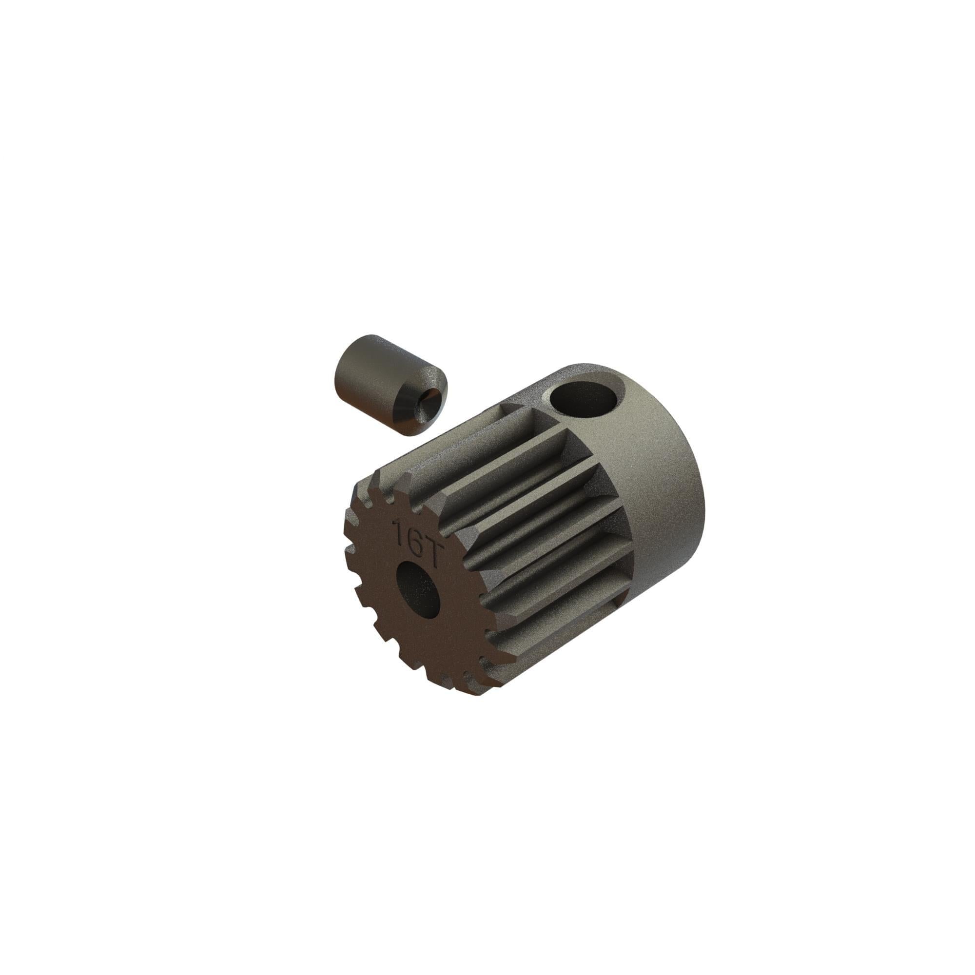 Pignon 16T 0,5 MOD CNC alésage 2,3 mm ARA311202 - Breizh Modélisme.