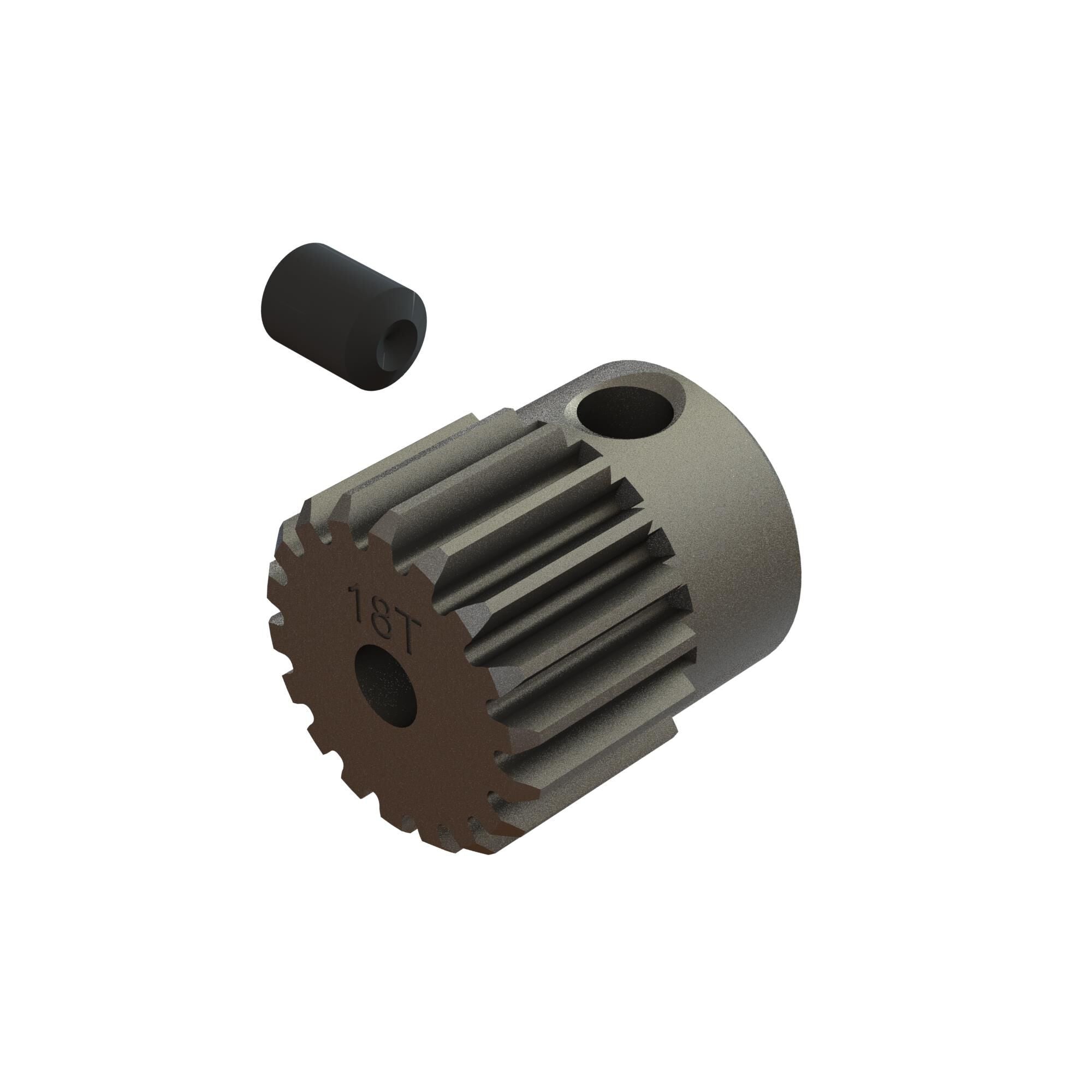 Pignon 18T 0,5 MOD CNC alésage 2,3 mm ARA311204 - Breizh Modélisme.