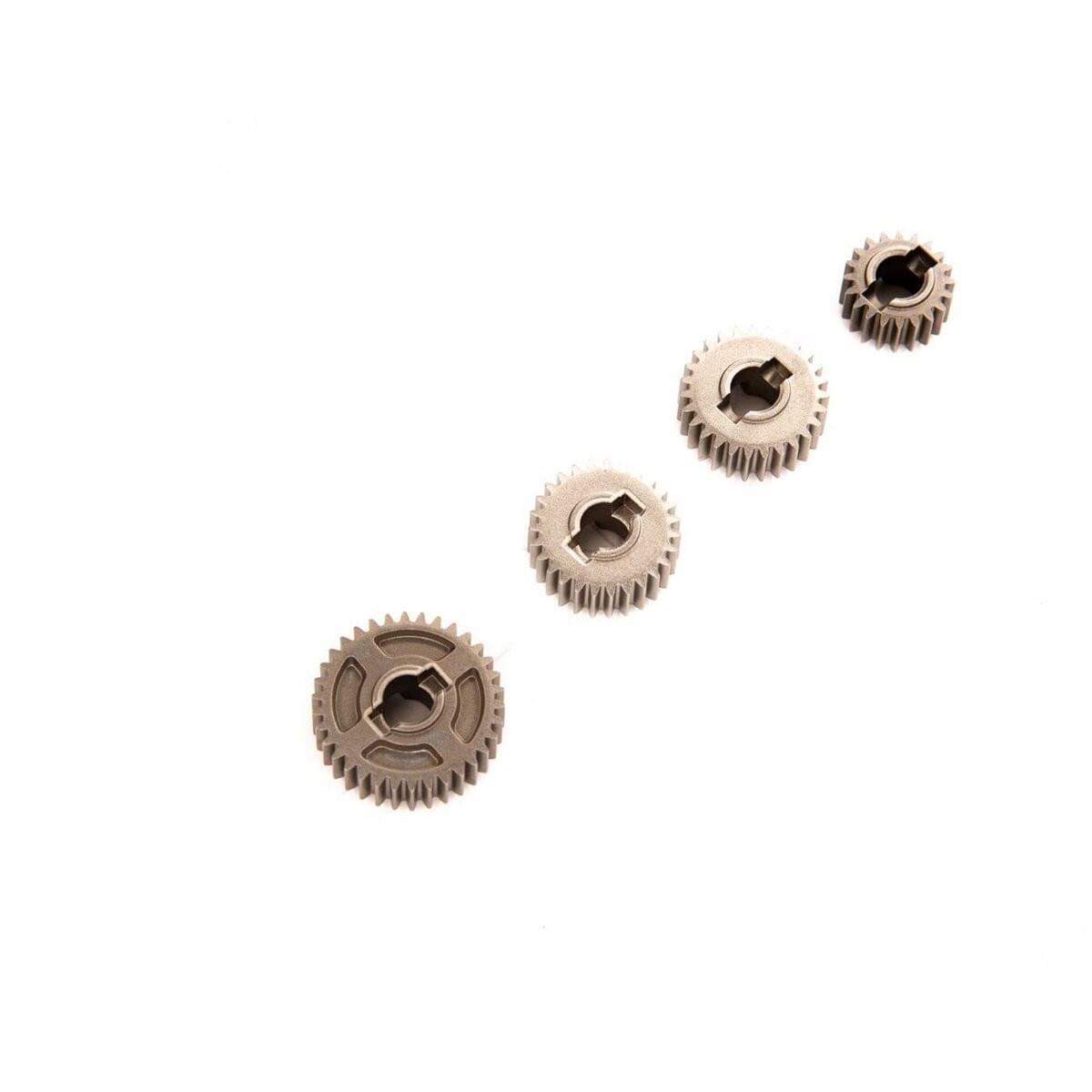 Pignons d'entrée métal 27, 20 et 34 dents pour Axial SCX10 III - AXI232033 - Breizh Modélisme.