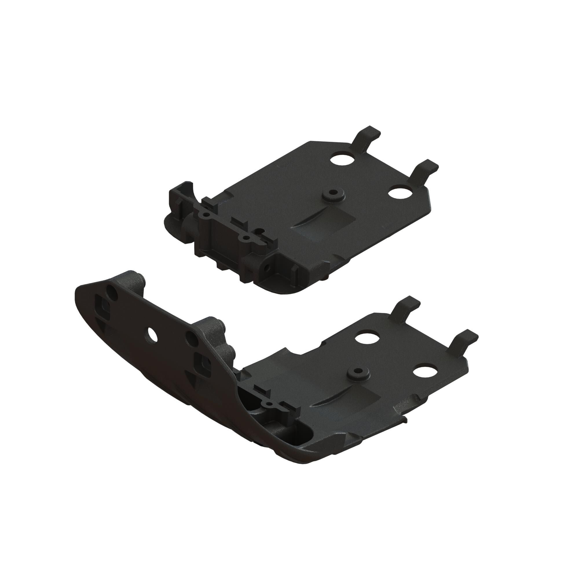 Plaques de protection inférieures (2) - ARA320736 - Breizh Modélisme.