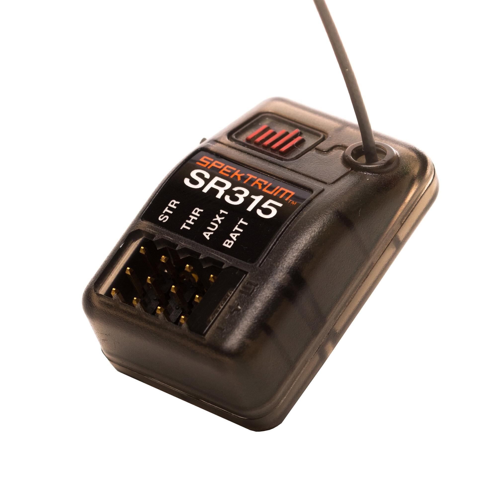 Récepteur sportif 3 canaux SR315 DSMR - SPMSR315 - Breizh Modélisme.
