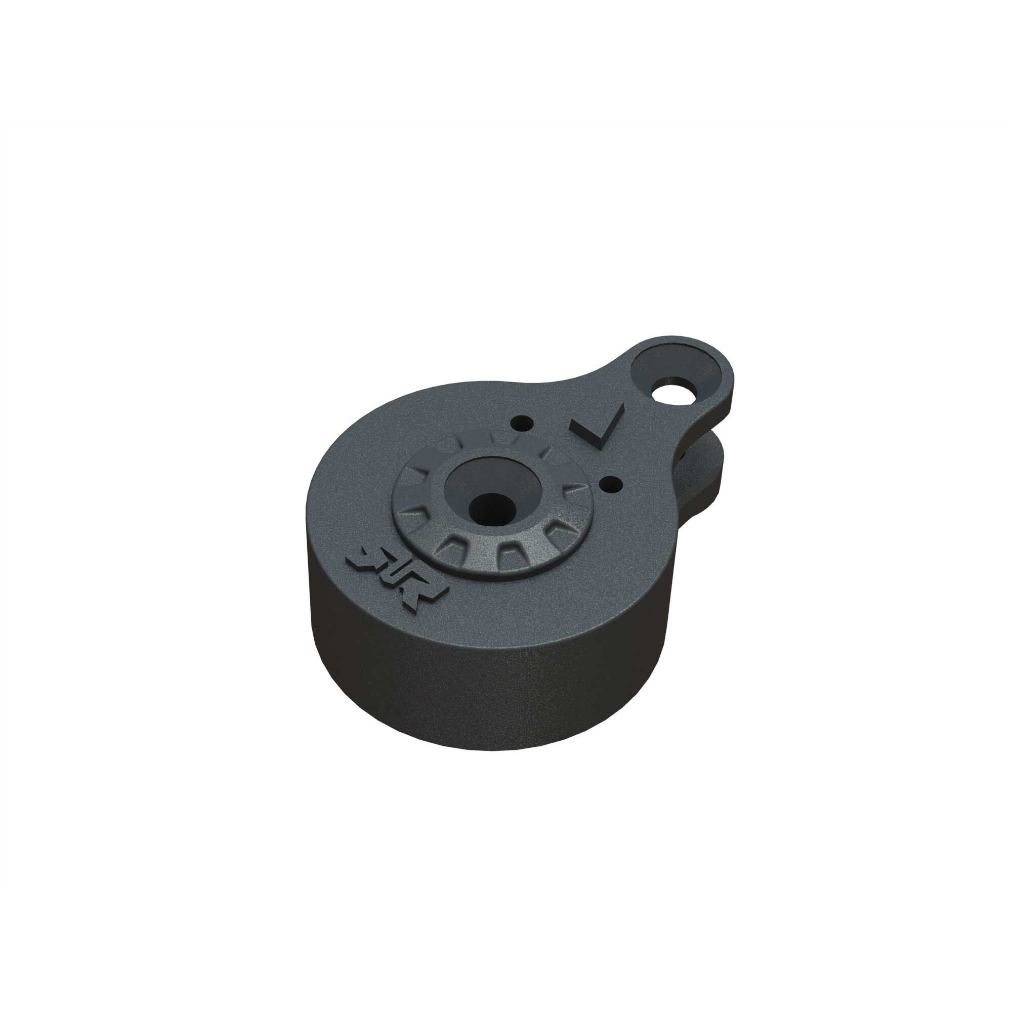Sauve servo à montage direct (cannelure 23T) - ARA340181 - Breizh Modélisme.