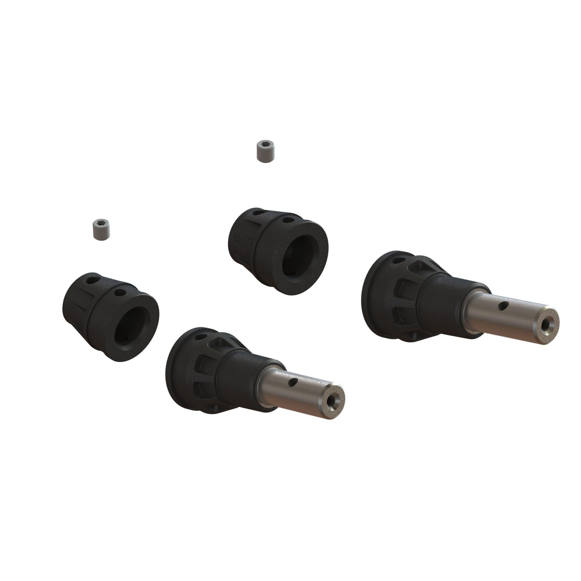 Transmissions de différentiel d'arbre de transmission CVD et axes de roue (x2) - ARA311149 - Breizh Modélisme.