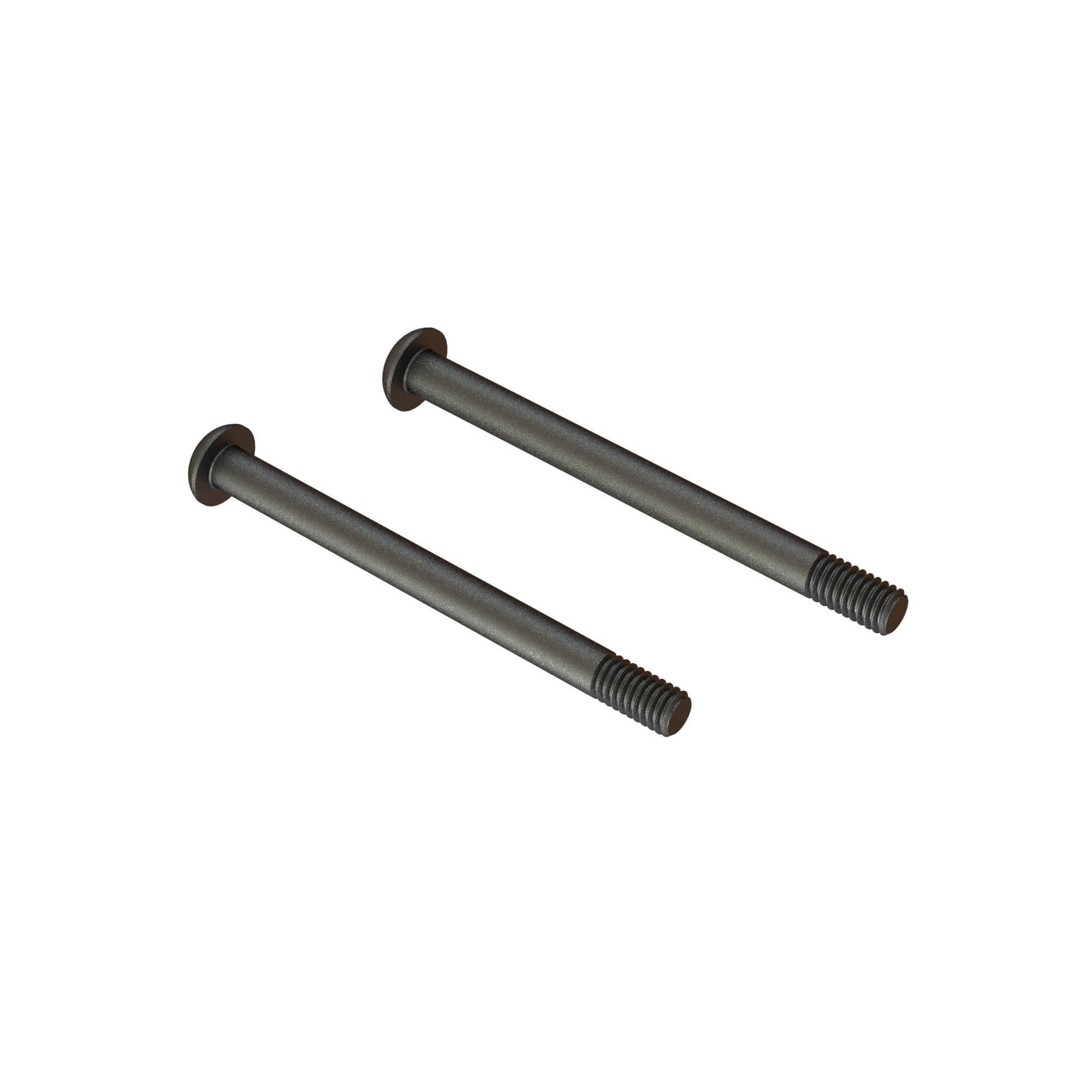 Vis axe de charnière M4x48mm (2) - ARA727448 - Breizh Modélisme.