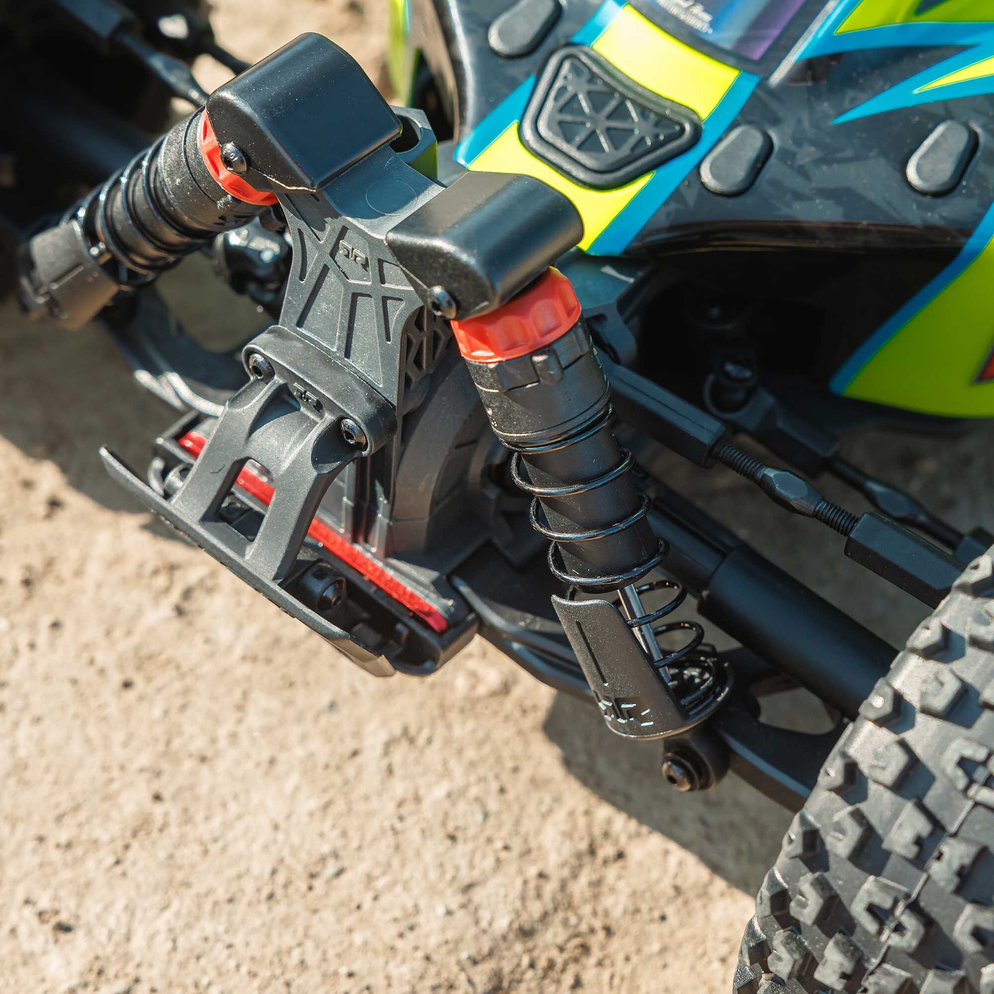 Arrma Buggy 4X4 Typhon brushless 223S BLX 1/8 avec DSC RTR jaune - ARA4306V4T2 - Breizh Modélisme.