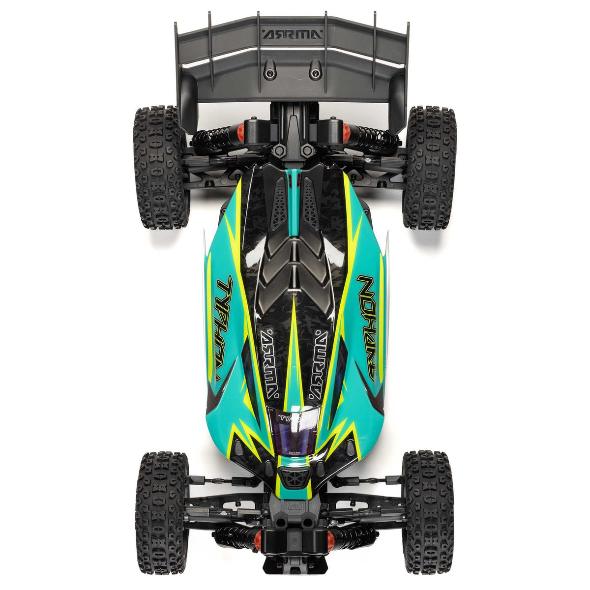 Arrma Buggy 4X4 Typhon brushless 223S BLX 1/8 avec DSC RTR vert - ARA4306V4T1 - Breizh Modélisme.