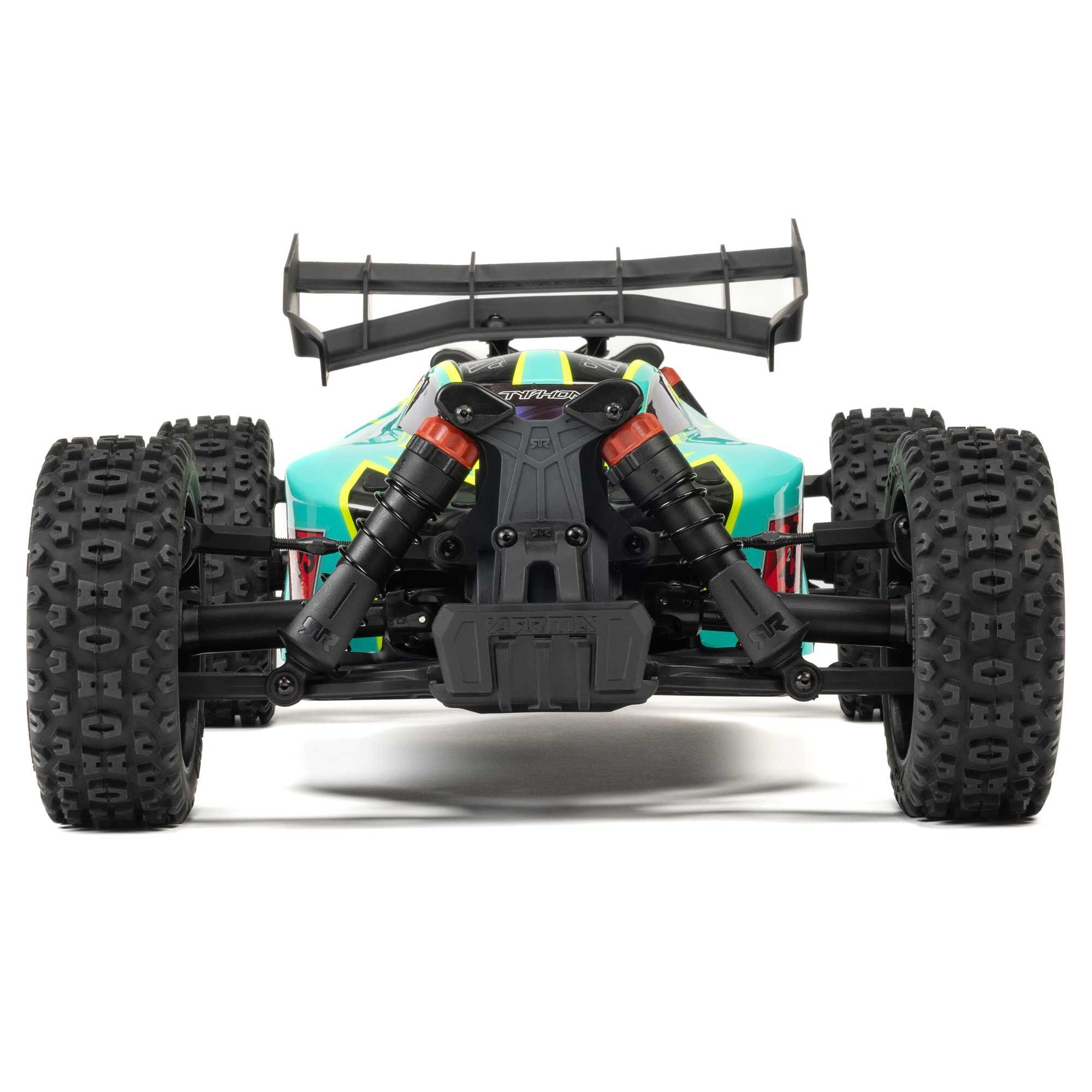Arrma Buggy 4X4 Typhon brushless 223S BLX 1/8 avec DSC RTR vert - ARA4306V4T1 - Breizh Modélisme.