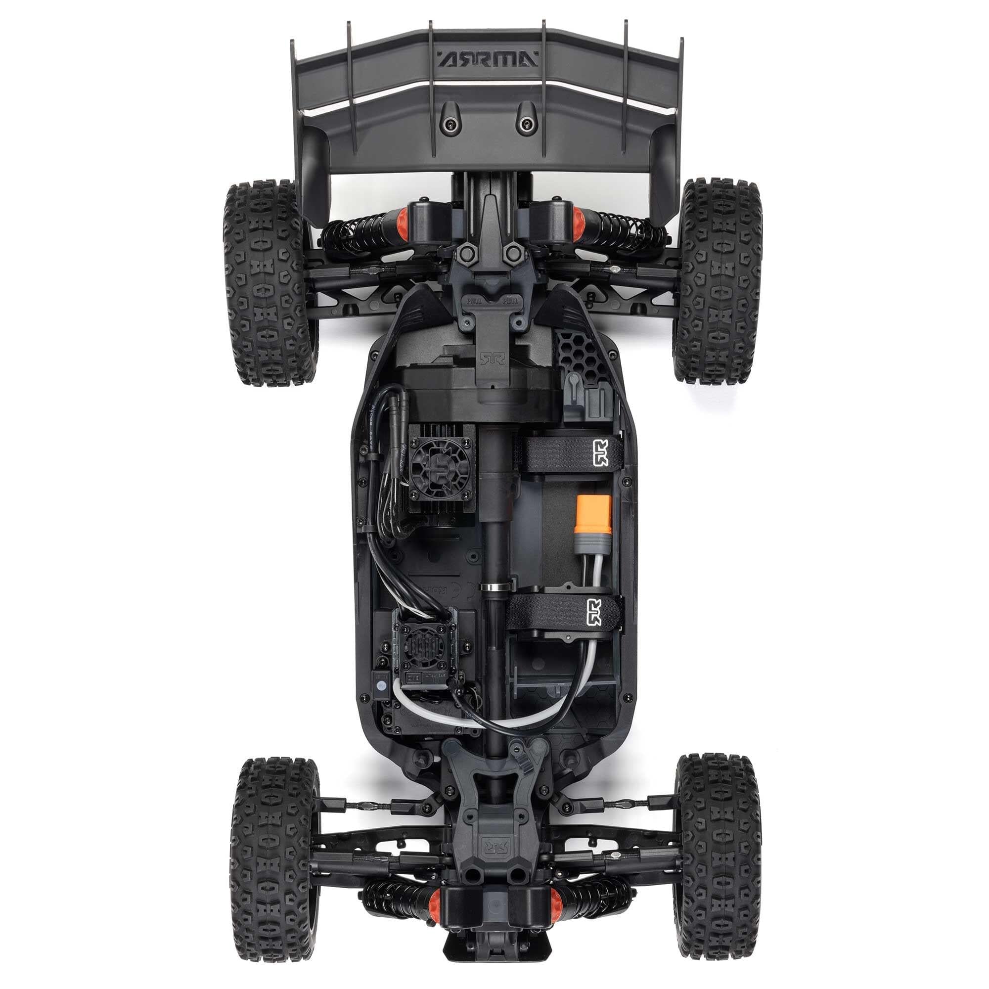 Arrma Buggy 4X4 Typhon brushless 223S BLX 1/8 avec DSC RTR vert - ARA4306V4T1 - Breizh Modélisme.