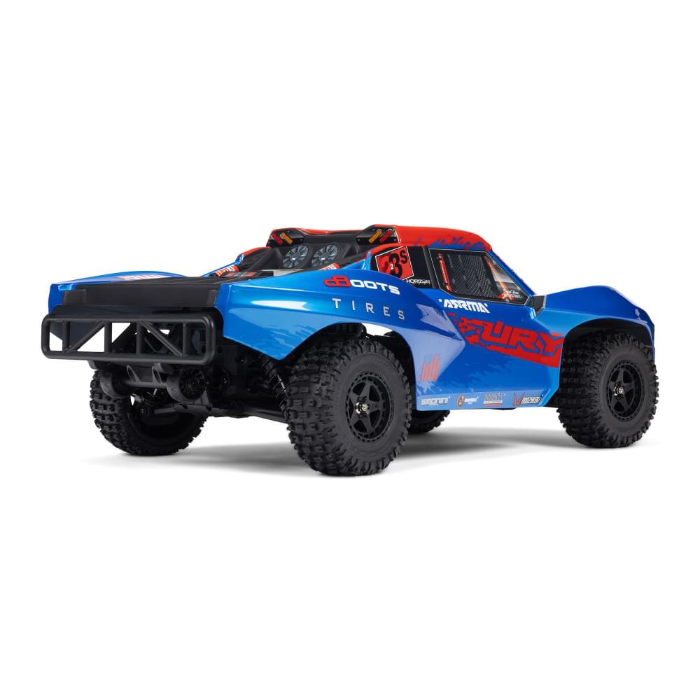 Arrma Fury 223S BLX Brushless 2WD Short Course bleu RTR - ARA3521T1 - Breizh Modélisme.