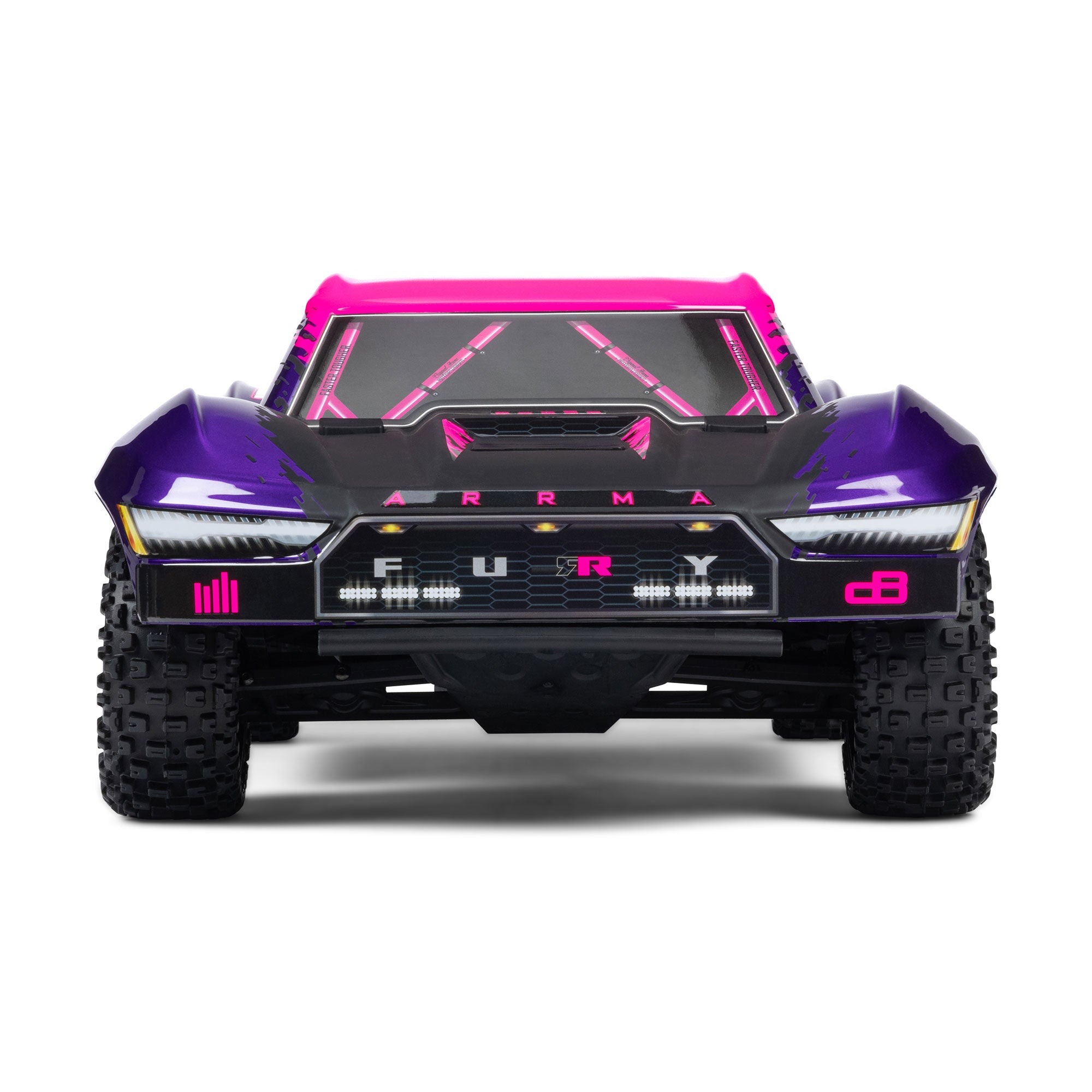 Arrma Fury 223S BLX Brushless 2WD Short Course violet RTR - ARA3521T3 - Breizh Modélisme.