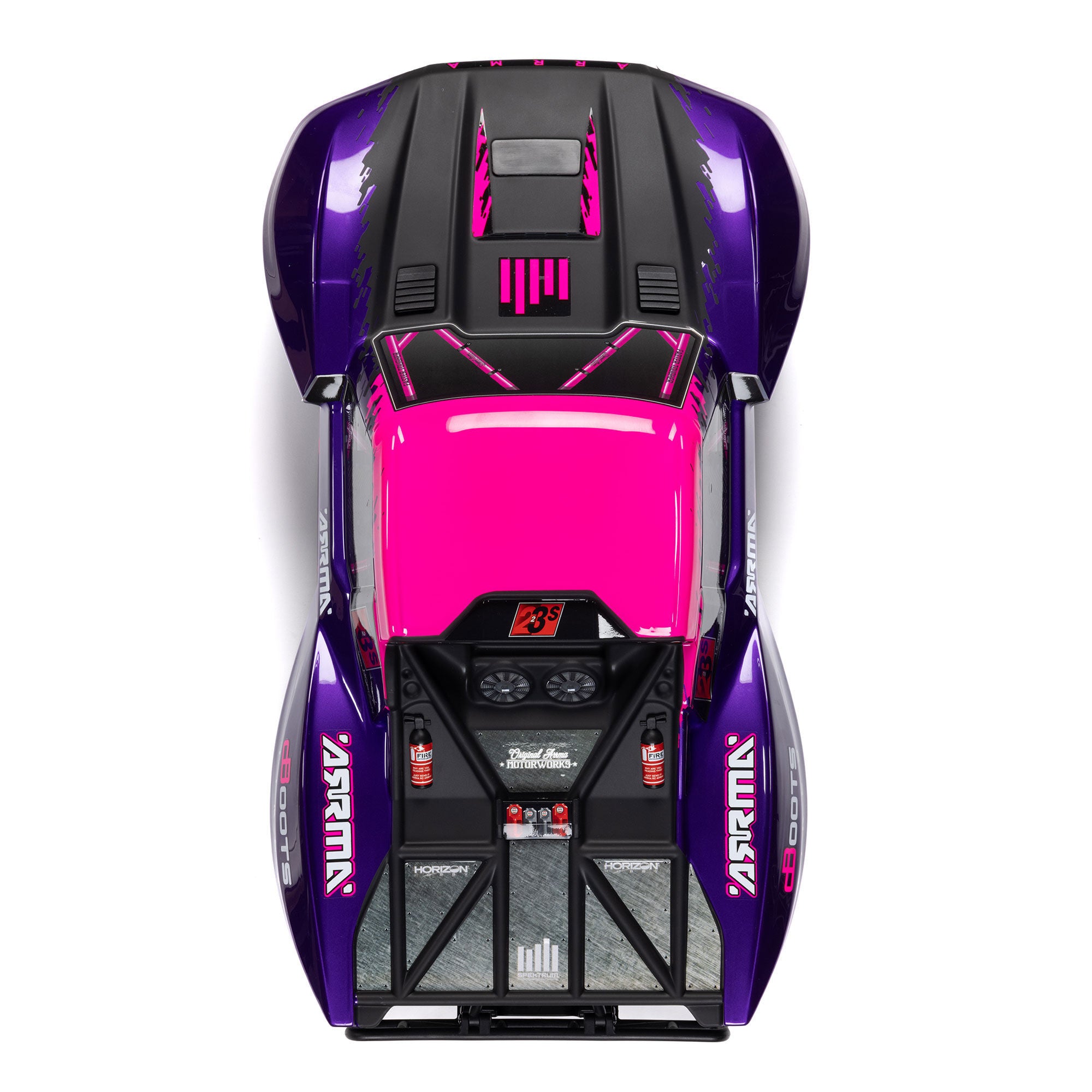 Arrma Fury 223S BLX Brushless 2WD Short Course violet RTR - ARA3521T3 - Breizh Modélisme.