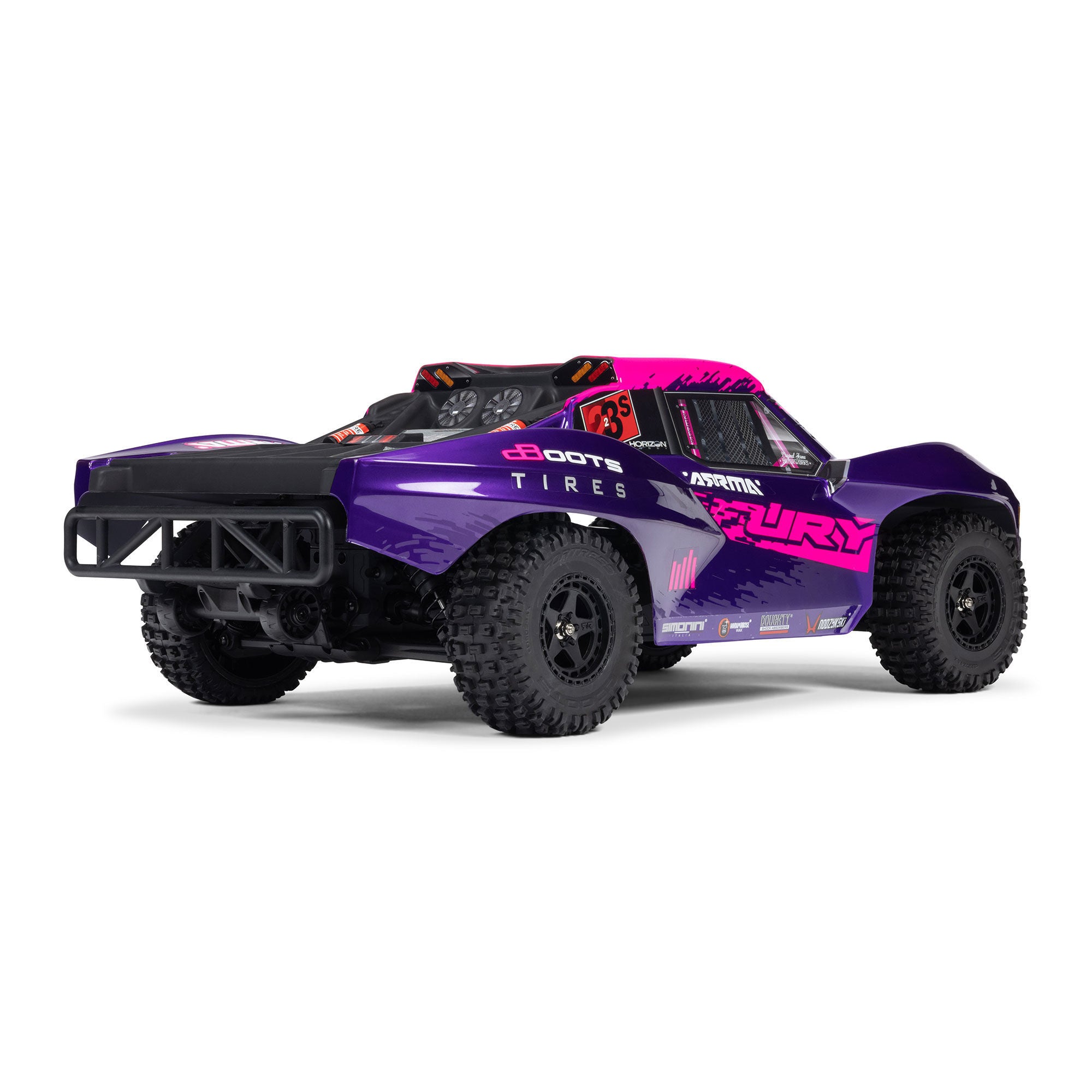 Arrma Fury 223S BLX Brushless 2WD Short Course violet RTR - ARA3521T3 - Breizh Modélisme.