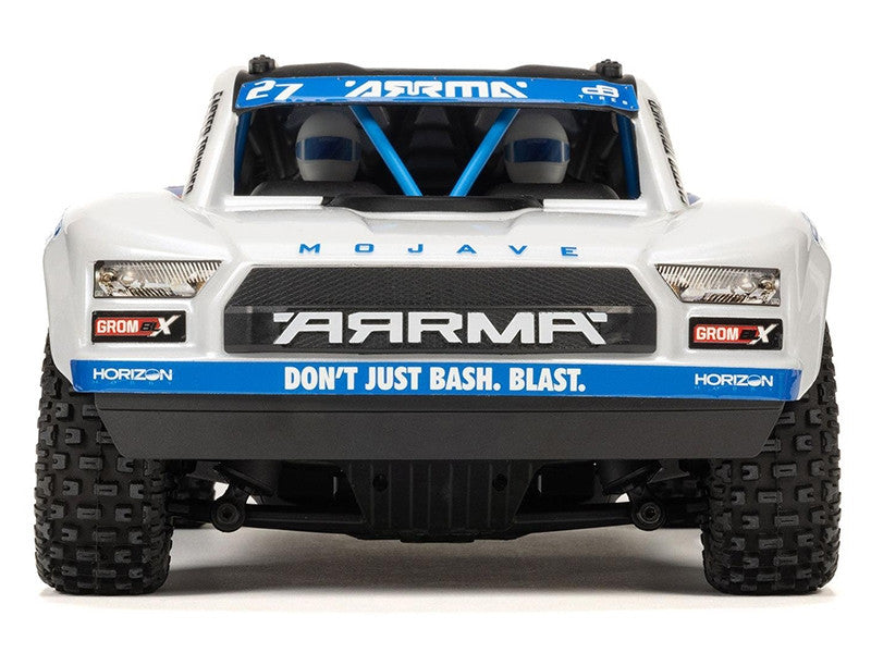 Arrma Mojave GROM 223S BLX 1/14 brushless 4X4 blanche - Breizh Modélisme.