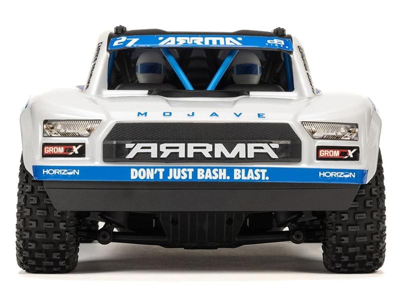 Arrma Mojave GROM 223S BLX 1/14 brushless 4X4 blanche - Breizh Modélisme.