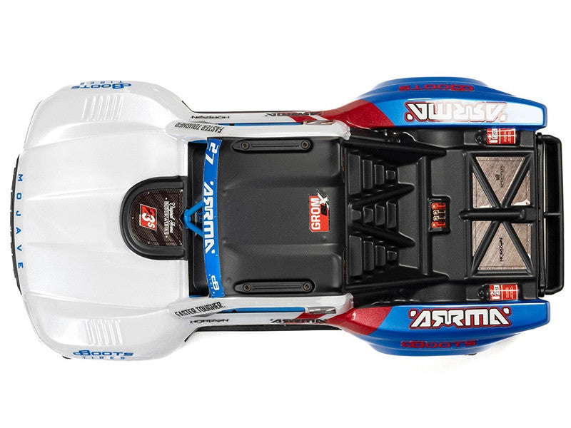 Arrma Mojave GROM 223S BLX 1/14 brushless 4X4 blanche - Breizh Modélisme.