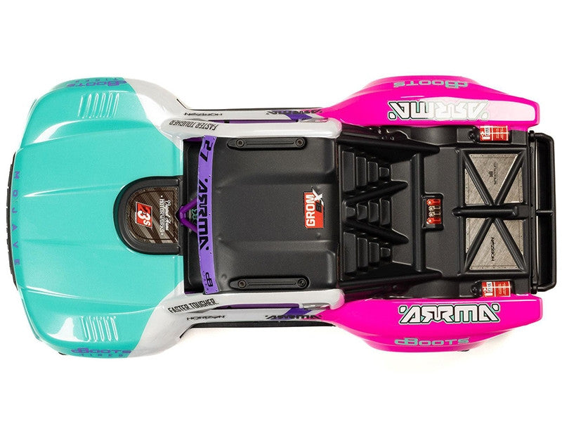 Arrma Mojave GROM 223S BLX 1/14 brushless 4X4 Teal - Breizh Modélisme.